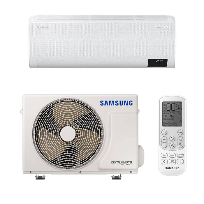 Aparat de aer conditionat tip split Samsung Wind-Free Comfort, Inverter 9000 BTU