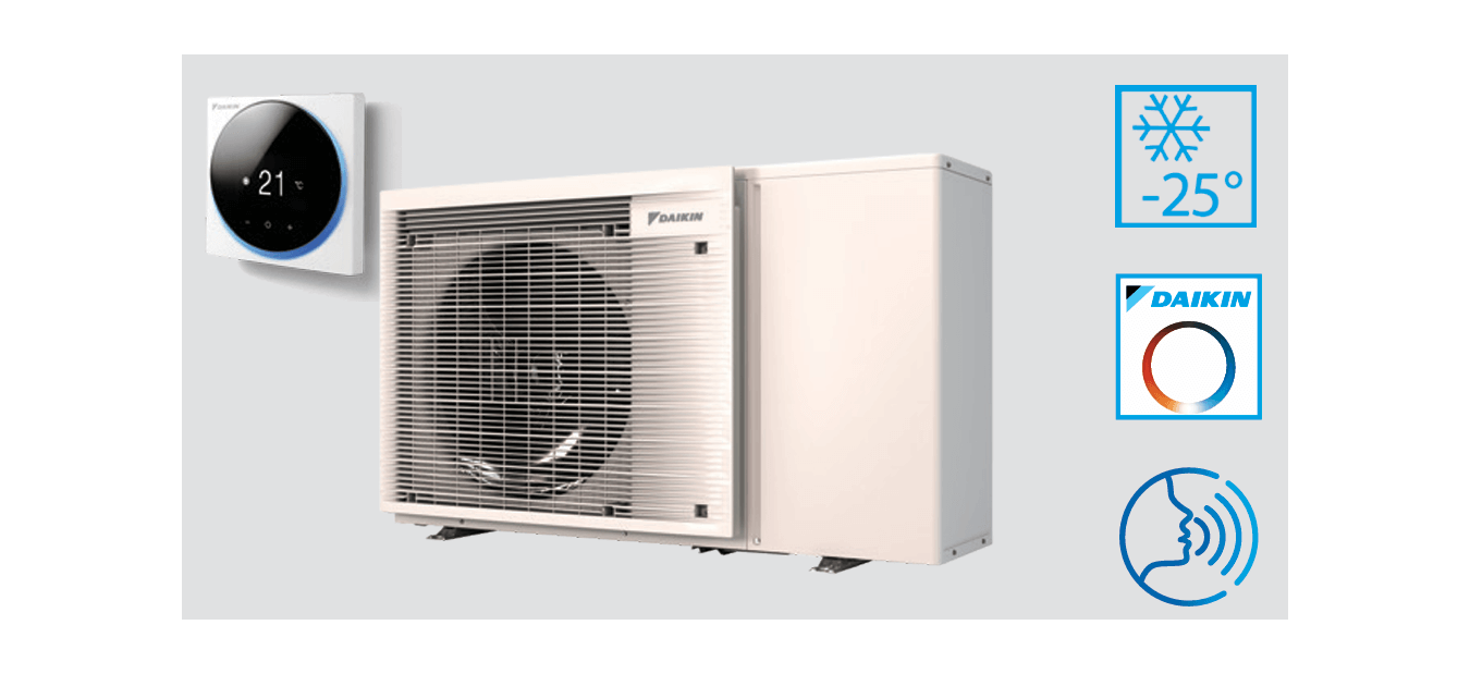 Pompa de caldura monobloc pentru incalzire si racire Daikin Altherma 3 M EBLA08EV3 - 8kW