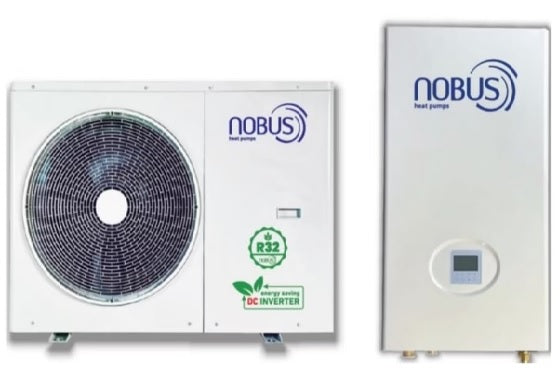 Pompa de caldura aer-apa, R32 split, NOBUS 12kW, monofazata, NBS-120B/EN8BP, clasa A+++