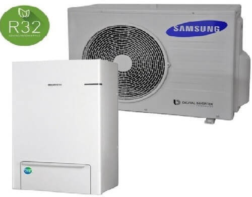 Pompa de caldura aer-apa pentru incalzire si racire Samsung AE090RNYDGG/EU AE090RXEDGG/EU 9 kW, split - trifazata