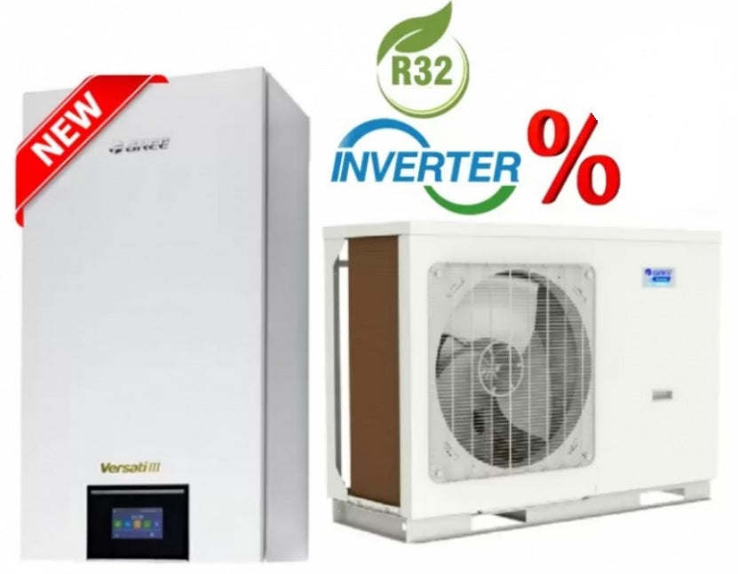 Pompa de caldura aer-apa split Gree Versati III GRS-CQ16PD/NHH-M trifazica 16kW