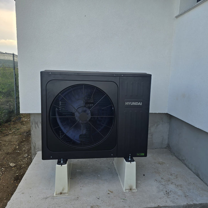Eficiență și Eleganță în Voluntari: Instalare Pompă de Căldură Hyundai All-In-One 16kW