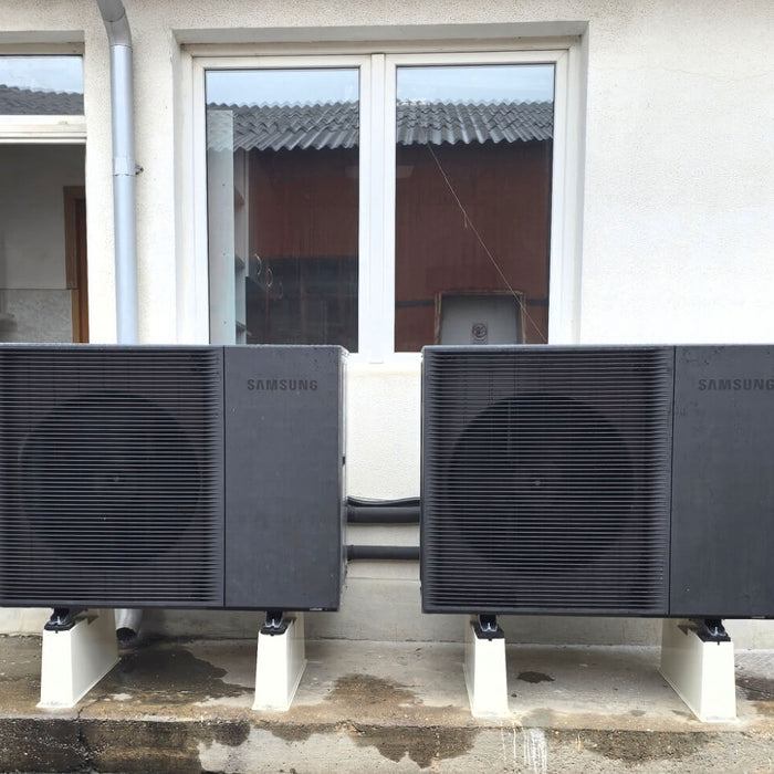Eficiență și Sustenabilitate în Mogoșoaia: Instalarea a două Pompe de Căldură Samsung R290 EHS de 16kW