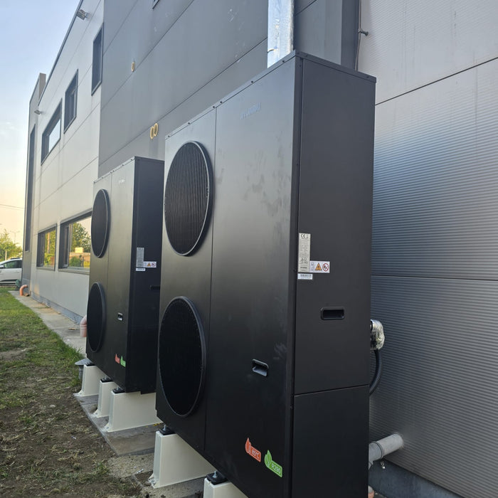 60 kW de Putere Verde: Instalare Pompe de Căldură Hyundai R290 în Chitila, Rudeni