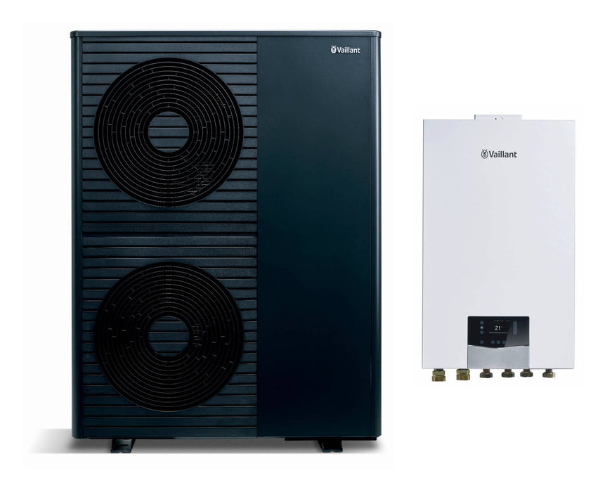 Pompa de caldura aer-apa Vaillant aroTHERM plus nou 12 kW 400V MEH97, acm VIH RW 300