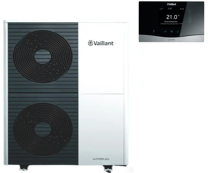 Pompa caldura aer-apa VAILLANT 10Kw monobloc R290 AROTHERM-PLUS - Trifazica - plus automatizare VWZAI