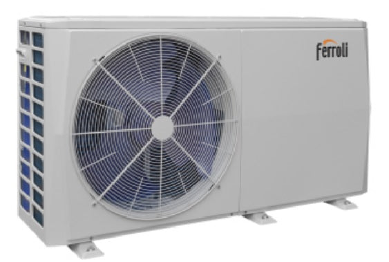 Pompa de caldura aer-apa monobloc 10 kw Ferroli OMNIA M 3.2 HI3, cu rezistenta electrica integrata de 3 kW