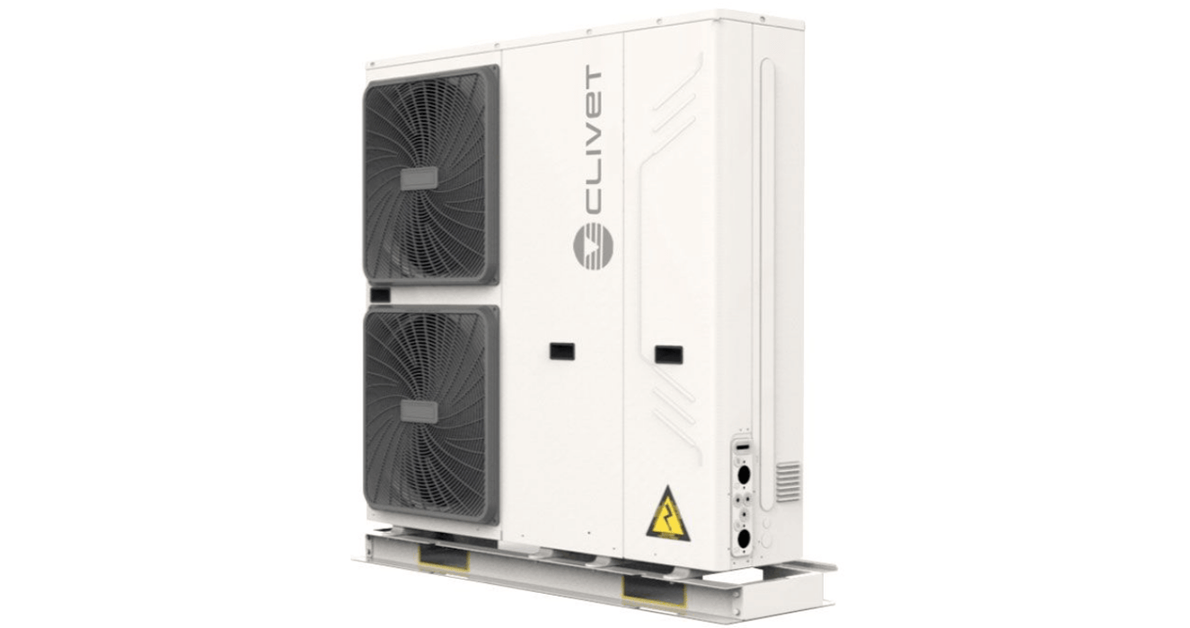 Pompa de caldura aer-apa monobloc Clivet EDGE EVO EXC 9.1, 18 kW Trifazica, R32, Clasa A+++