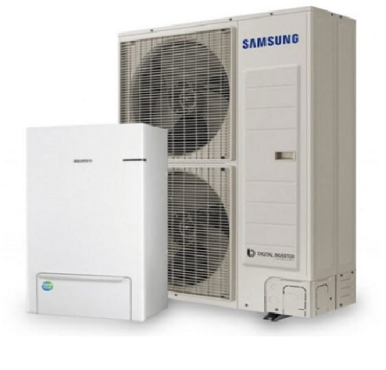 Pompa caldura aer-apa SAMSUNG split 12kW - trifazata - R410A - AE120AXEDGH/EU + AE160ANYDEH/EU